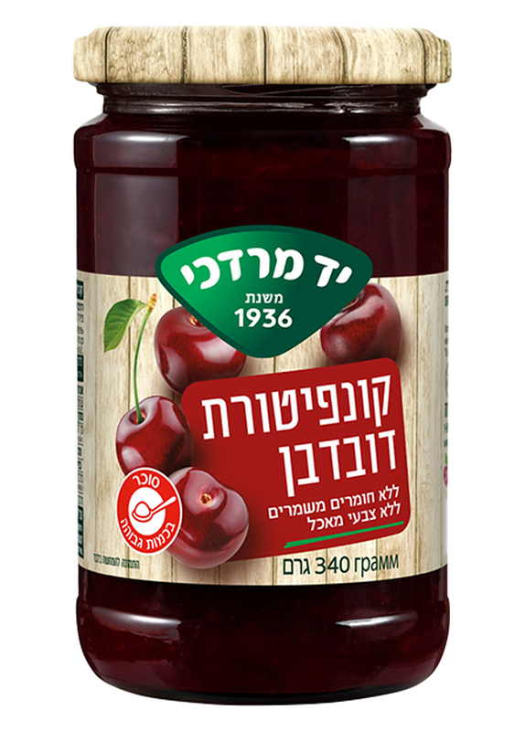 קונפיטורת דובדבן 340 גרם image number 0